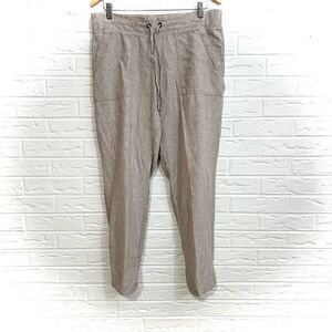 Athleta Linen Pull On Pants Size 10 Tall